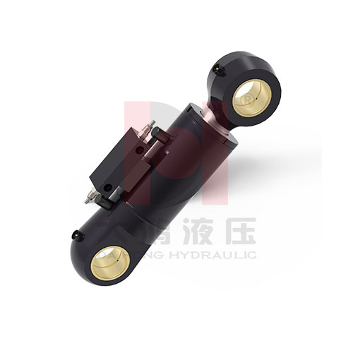 Front and rear earrings with balance valve standard hydraulic cylinder