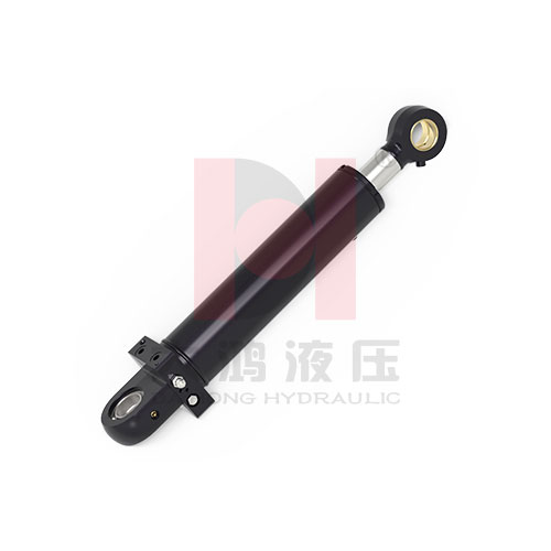 Front and rear single earring insertion valve Hydraulic cylinder