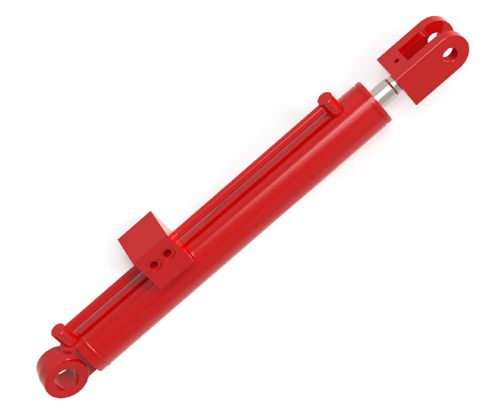 Telescopic sleeve hydraulic cylinder