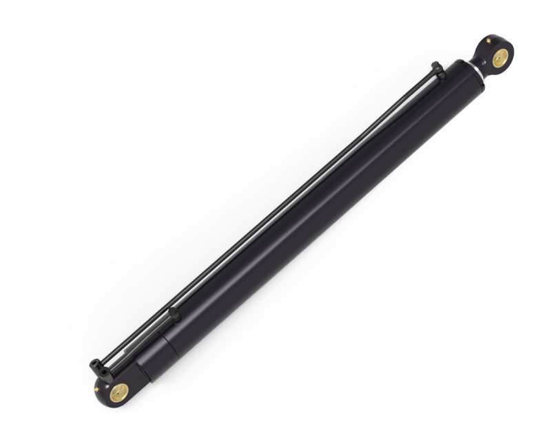 Telescopic oil cylinder