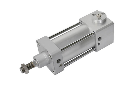 Why do many hydraulic applications require the cylinder to be locked?